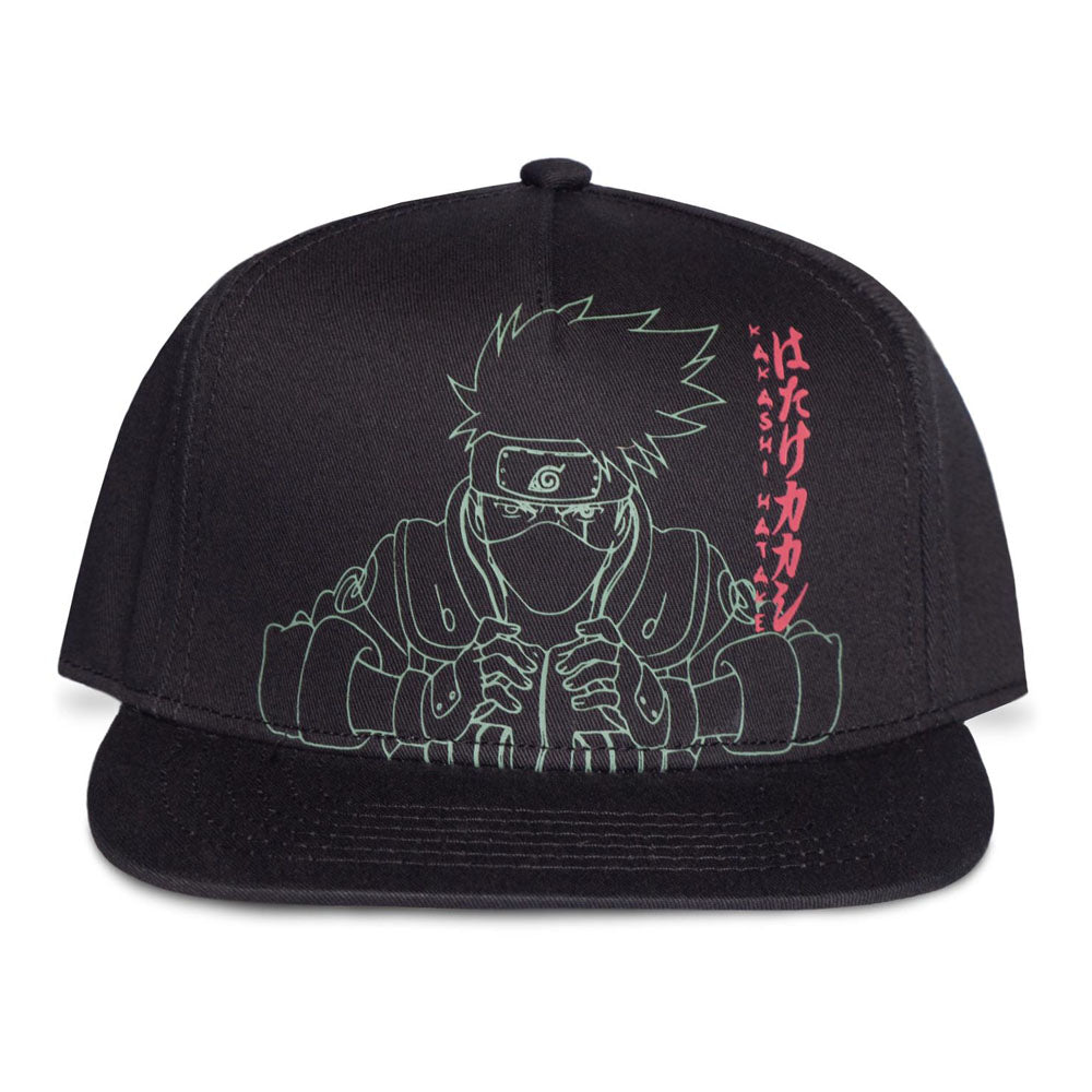 NARUTO SHIPPUDEN Kakashi Line Art Snapback Baseball Cap (SB487082NRS)