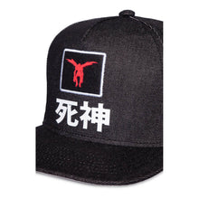 Load image into Gallery viewer, DEATH NOTE Ryuk Silhouette Patch Shinigami Denim Snapback Baseball Cap (SB807623DTH)
