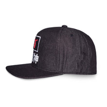 Load image into Gallery viewer, DEATH NOTE Ryuk Silhouette Patch Shinigami Denim Snapback Baseball Cap (SB807623DTH)