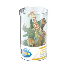 Load image into Gallery viewer, PAPO Mini Papo Mini Plus Wild Set 2 (Tube, 6 Pcs) Toy Figure Set (33021)