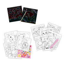 Load image into Gallery viewer, SES CREATIVE 3-in-1 Activity Glitter Colouring Book (00117)