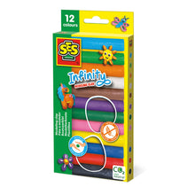 Load image into Gallery viewer, SES CREATIVE Infinity Modelling Clay, 12 Pack Set (00406)