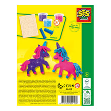 Load image into Gallery viewer, SES CREATIVE Unicorns Neon Glitter Modelling Dough Set (00410)
