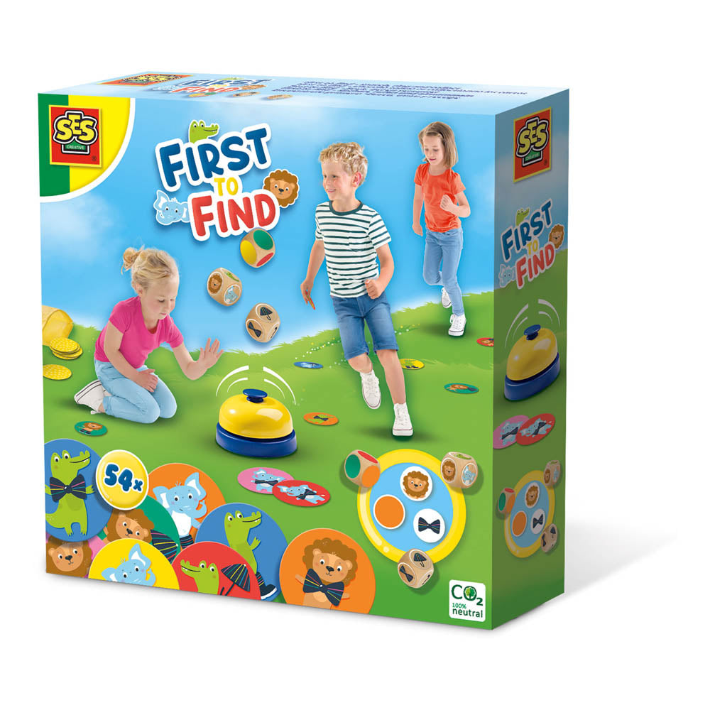 SES CREATIVE First To Find (Search, Ring and Collect) Playset (02234)