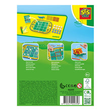 Load image into Gallery viewer, SES CREATIVE Wrap&Go Travel Games (Four in a Row, Dots and Boxes and Pack Croco) (02235)
