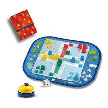 Load image into Gallery viewer, SES CREATIVE Wrap&amp;Go Travel Games (Ludo, Quartet and Speed Blocks) (02236)
