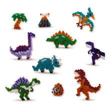 Load image into Gallery viewer, SES CREATIVE Beedz Dino World 2100 Iron-on Beads Mosaic Art Kit (06202)
