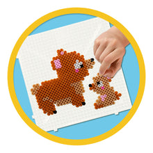 Load image into Gallery viewer, SES CREATIVE Beedz Cute Family Animals 1800 Iron-on Beads Mosaic Art Kit (06218)