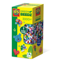 Load image into Gallery viewer, SES CREATIVE Beedz Green 3000 Iron-on Beads Mosaic Art Kit (06404)