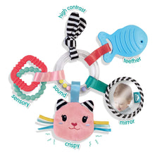 Load image into Gallery viewer, SES CREATIVE Tiny Talents Katy Cat Activity Play Ring (13124)

