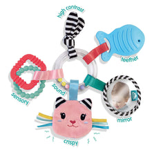 Load image into Gallery viewer, SES CREATIVE Tiny Talents Katy Cat Activity Play Ring (13124)