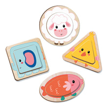 Load image into Gallery viewer, SES CREATIVE Tiny Talents Duo Shapes Puzzles (13130)