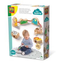 Load image into Gallery viewer, SES CREATIVE Tiny Talents Animals Wooden Lacing Beads (13141)