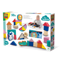 Load image into Gallery viewer, SES CREATIVE Tiny Talents Wooden Building Blocks (13143)