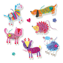 Load image into Gallery viewer, SES CREATIVE Yarn Wrap Animals Craft Kit (14024)