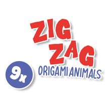 Load image into Gallery viewer, SES CREATIVE Zig Zag Origami Animals Kit (14026)
