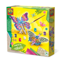 Load image into Gallery viewer, SES CREATIVE Inspired by Nature Decorate Wooden Butterflies Painting Set (14035)
