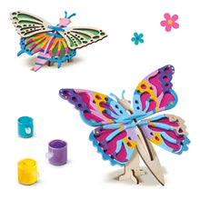 Load image into Gallery viewer, SES CREATIVE Inspired by Nature Decorate Wooden Butterflies Painting Set (14035)
