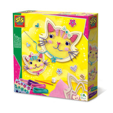 Load image into Gallery viewer, SES CREATIVE Cat Tulle Embroidery Set (14135)