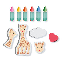 Load image into Gallery viewer, SES CREATIVE Sophie La Giraffe Bath Crayons with Shapes (14498)
