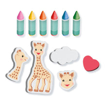 Load image into Gallery viewer, SES CREATIVE Sophie La Giraffe Bath Crayons with Shapes (14498)