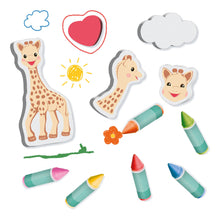 Load image into Gallery viewer, SES CREATIVE Sophie La Giraffe Bath Crayons with Shapes (14498)