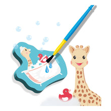 Load image into Gallery viewer, SES CREATIVE Sophie La Giraffe Colouring in the Bath with Water (14499)