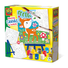 Load image into Gallery viewer, SES CREATIVE Forest Animals Canvas Painting By Numbers Set (14786)