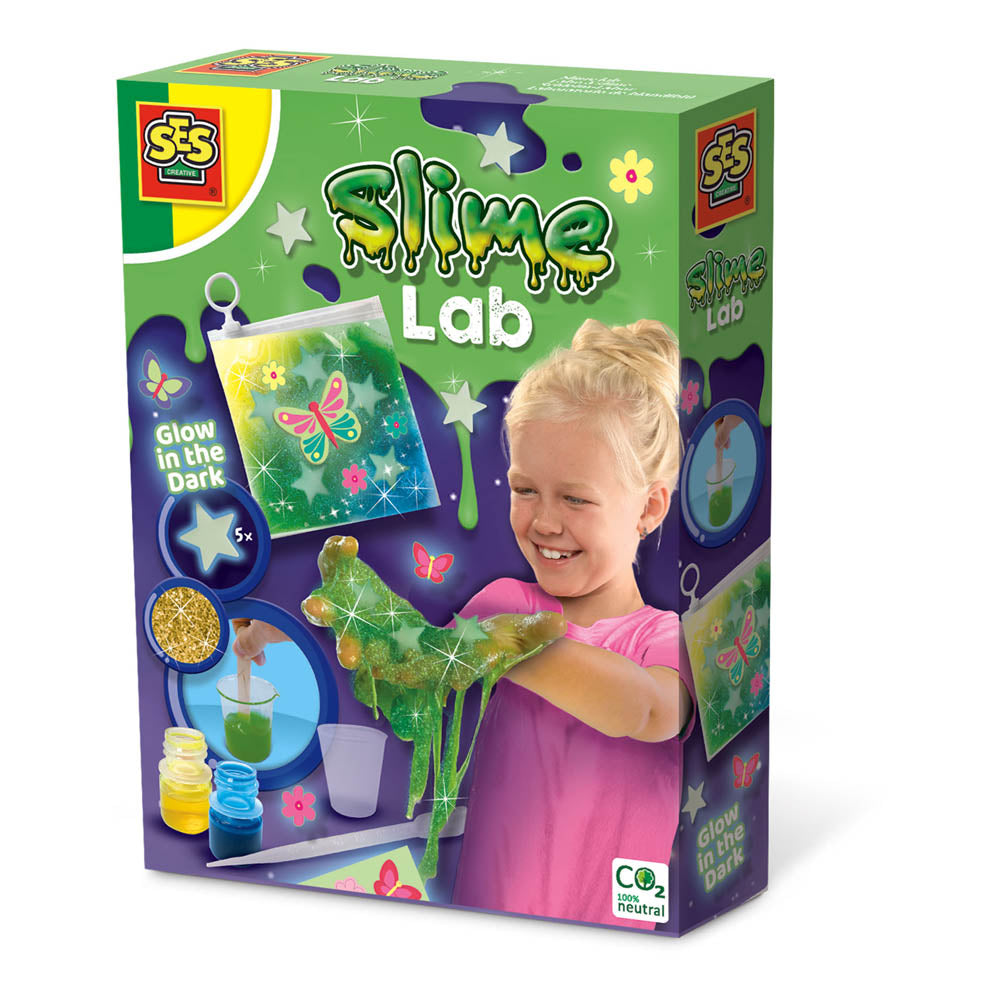 SES CREATIVE Slime Lab Glow-in-the-Dark Set (15015)
