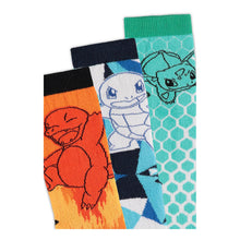 Load image into Gallery viewer, POKEMON Character Set Crew Socks (3 Pack), Unisex (CR834547POK)
