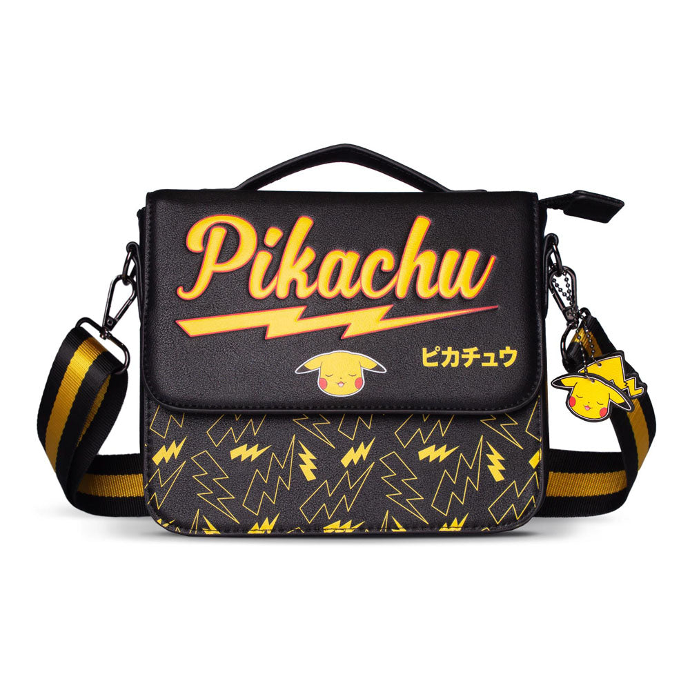 POKEMON Pikachu Shoulder Bag, Medium (MB811534POK)