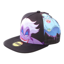 Load image into Gallery viewer, DISNEY The Little Mermaid Ursula Sublimation AOP Snapback Cap (SB321121LMR)
