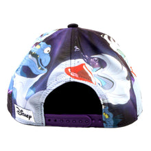 Load image into Gallery viewer, DISNEY The Little Mermaid Ursula Sublimation AOP Snapback Cap (SB321121LMR)