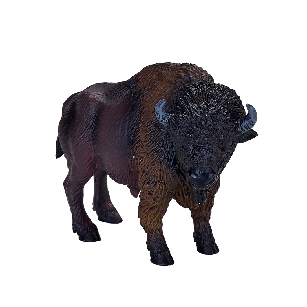 MOJO Wildlife & Woodland American Bison/Buffalo Toy Figure - 381076