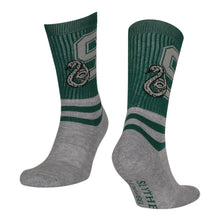 Load image into Gallery viewer, WIZARDING WORLD Harry Potter Slytherin Striped Socks, Unisex (97BW1KHPT)
