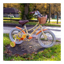 Load image into Gallery viewer, Elswick Freedom 14-inch Kids Heritage Bike - Cream/Orange
