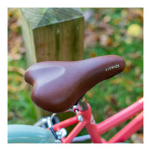 Load image into Gallery viewer, Elswick Harmony 18-inch Kids Heritage Bike - Coral/Khaki Green
