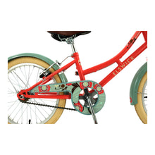Load image into Gallery viewer, Elswick Harmony 18-inch Kids Heritage Bike - Coral/Khaki Green
