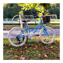 Load image into Gallery viewer, Elswick Cherish 20-inch Kids Heritage Bike - Blue/Cream
