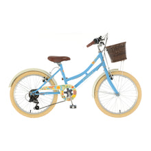 Load image into Gallery viewer, Elswick Cherish 20-inch Kids Heritage Bike - Blue/Cream

