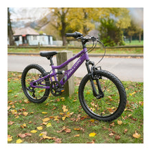 Load image into Gallery viewer, Falcon Moonstone 20-inch Kids Mountain Bike - Purple
