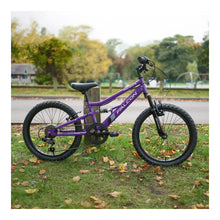Load image into Gallery viewer, Falcon Moonstone 20-inch Kids Mountain Bike - Purple
