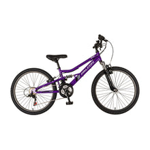 Load image into Gallery viewer, Falcon Siren 24-inch Kids Mountain Bike - Purple
