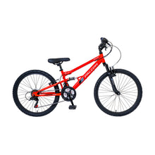 Load image into Gallery viewer, Falcon Neutron 24-inch Kids Mountain Bike - Red
