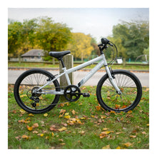 Load image into Gallery viewer, Falcon Jetstream 20-inch Kids Hybrid Bike - Light Grey
