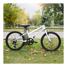 Load image into Gallery viewer, Falcon Starlight 20-inch Kids Hybrid Bike - White
