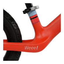 Load image into Gallery viewer, Hoy Weee! 12-inch Balance Bike - Red

