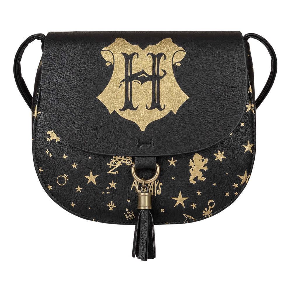 WIZARDING WORLD Harry Potter Hogwarts Crest Premium Crossbody Bag (LB67G2HPT)