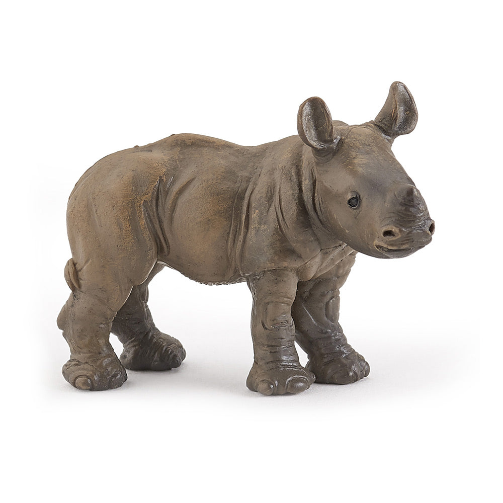 PAPO Wild Animal Kingdom Rhinoceros Calf Toy Figure (50035)