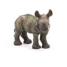 Load image into Gallery viewer, PAPO Wild Animal Kingdom Rhinoceros Calf Toy Figure (50035)
